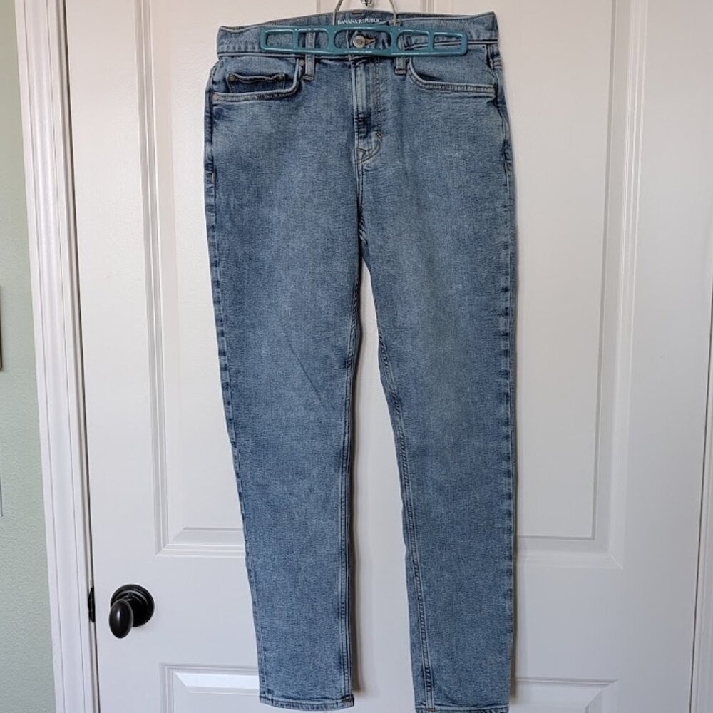 Banana Republic Men’s Travel Jeans – Slim Fit – 30x30